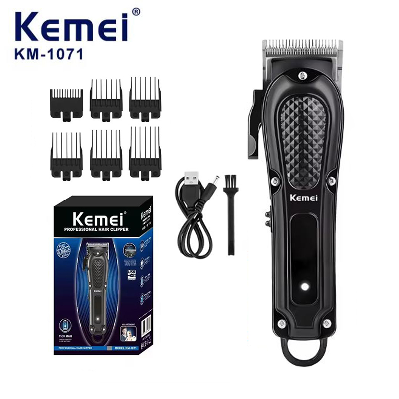 Power Xchange Tools - Kemei KM-1071 전기 이발기 UBS 충전식