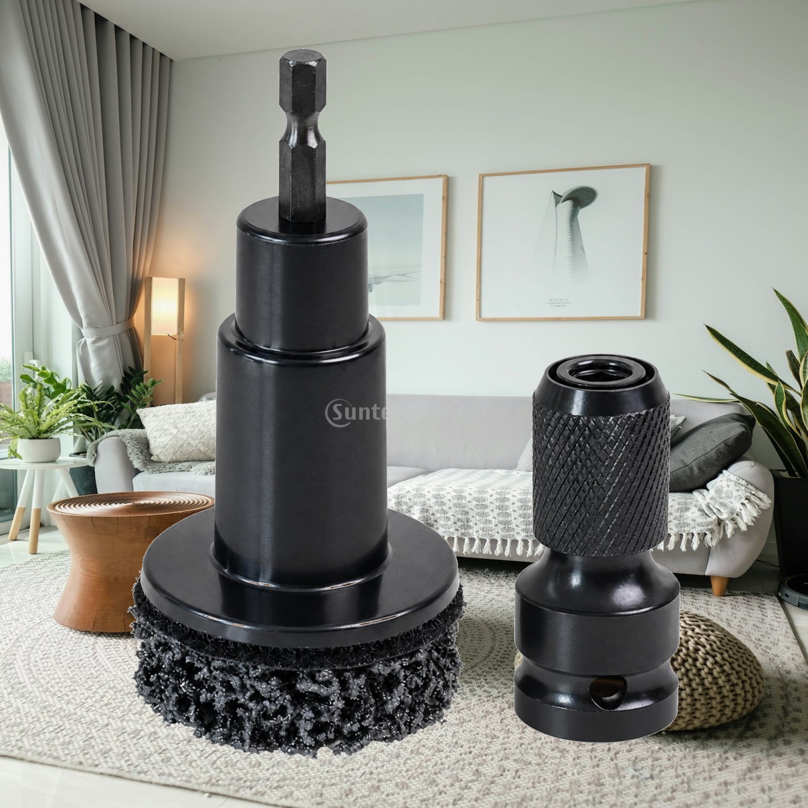 휠 허브 녹 제거 도구, 간편하게 설치 가능, 드릴로  - Power Tools Professional 리뷰 및 가격