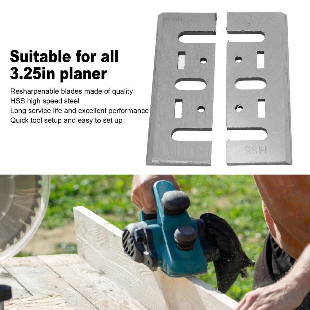 2pcs /4pcs 82mm 길이 대패날 3-1/4 인 - Planer Handheld Electric 리뷰 및 가격